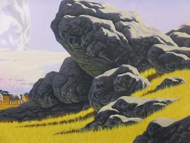 シム・シメール　直筆サイン『ここは彼等の惑星でもある』ミクストメディア1127D