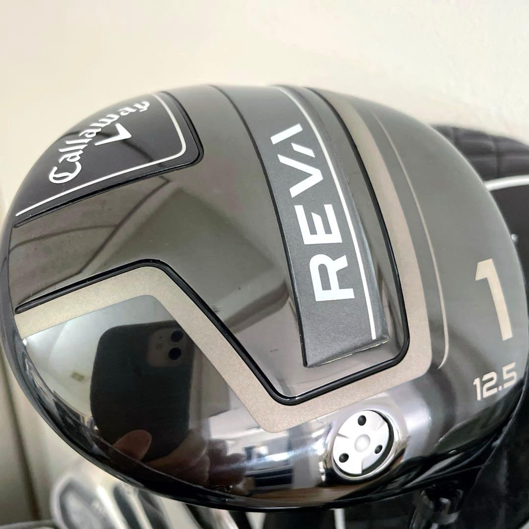 未使用に近い　Callaway REVA レディース ゴルフクラブセット