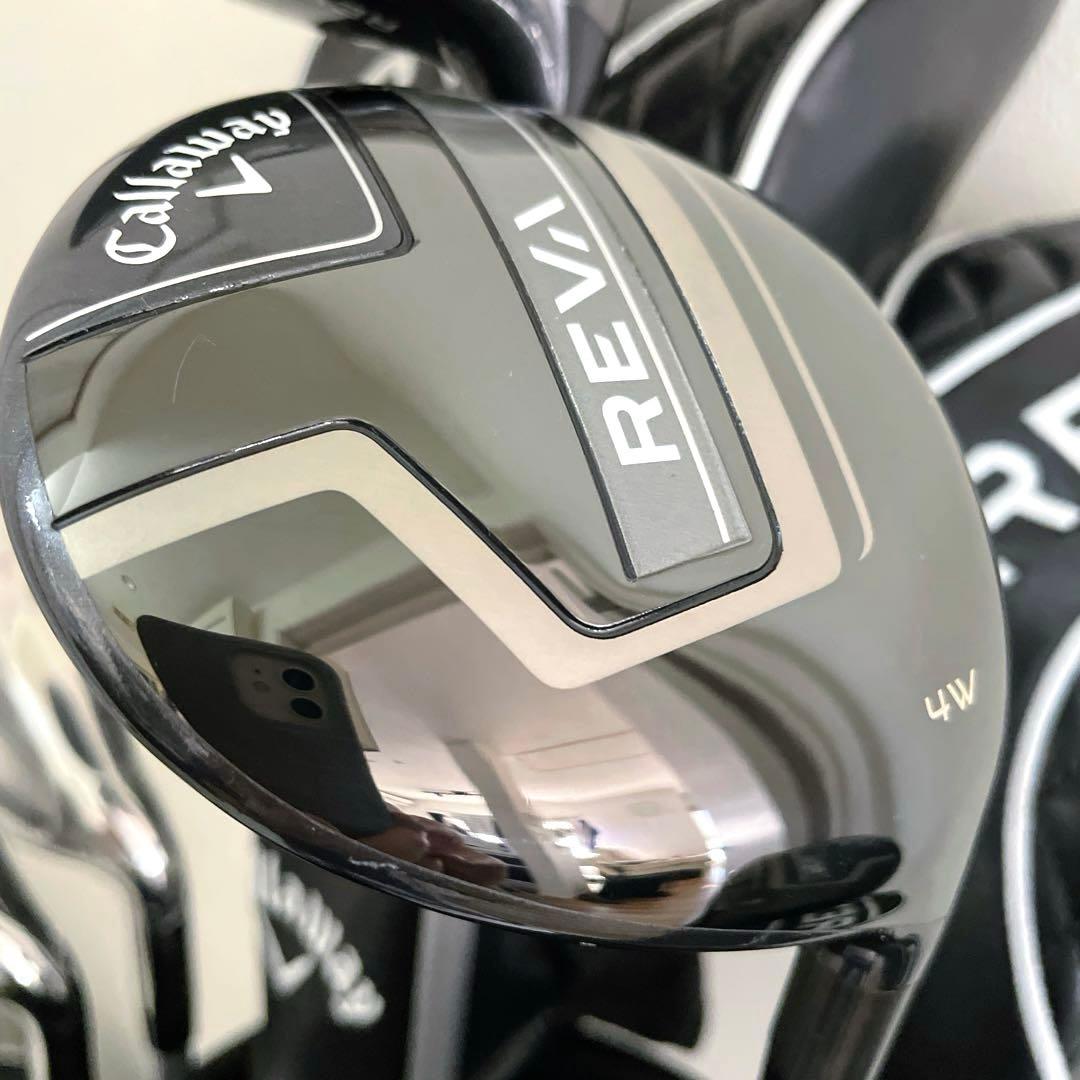 未使用に近い　Callaway REVA レディース ゴルフクラブセット