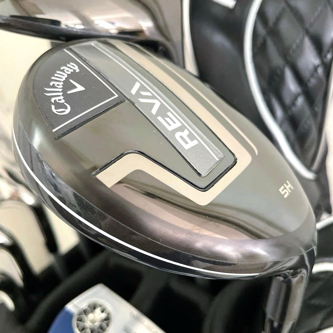 未使用に近い　Callaway REVA レディース ゴルフクラブセット
