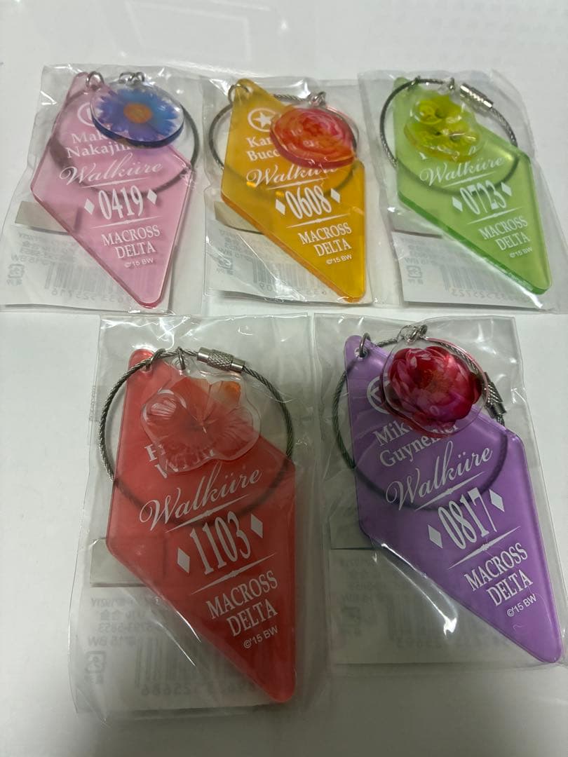 マクロスΔ ＊ 夏色のワルキューレ　コラボルームキーホルダー