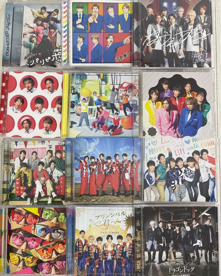 ジャニーズWEST CD・DVDまとめ売り