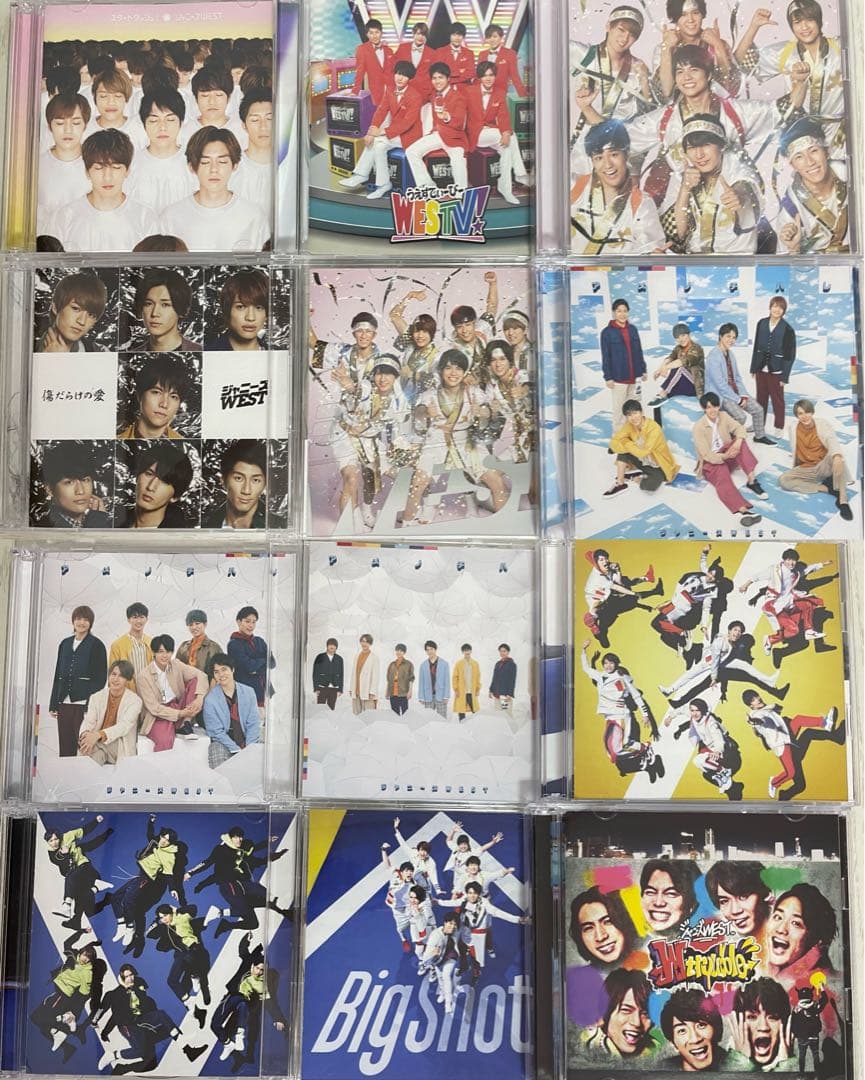 ジャニーズWEST CD・DVDまとめ売り