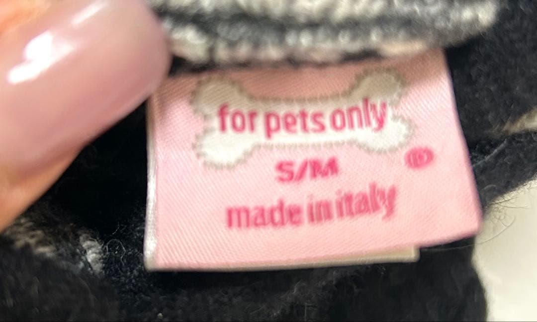 for pets onlyフォーペッツオンリー 　　　カシミヤウール　ロンパース