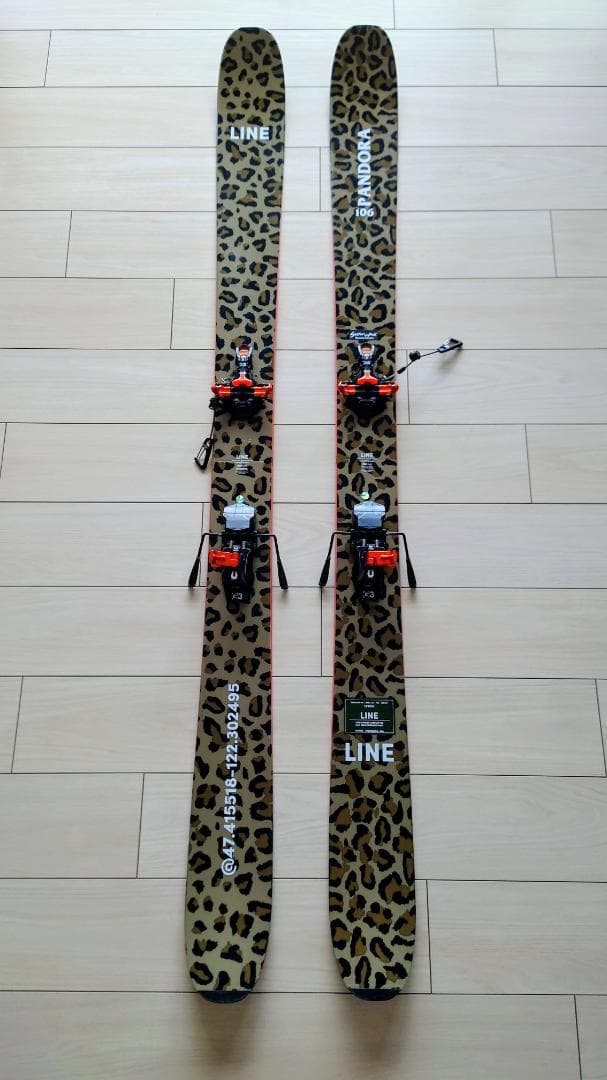 24年LINE PANDORA 169cm/106/ビンディングiron10付