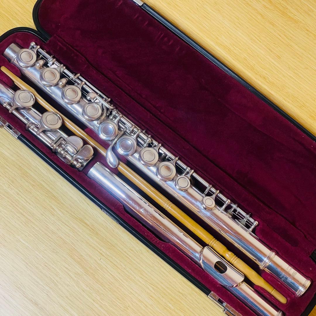 【良品・希少】YAMAHA ヤマハ YFL-311Ⅱ フルート 頭部管銀製モデル