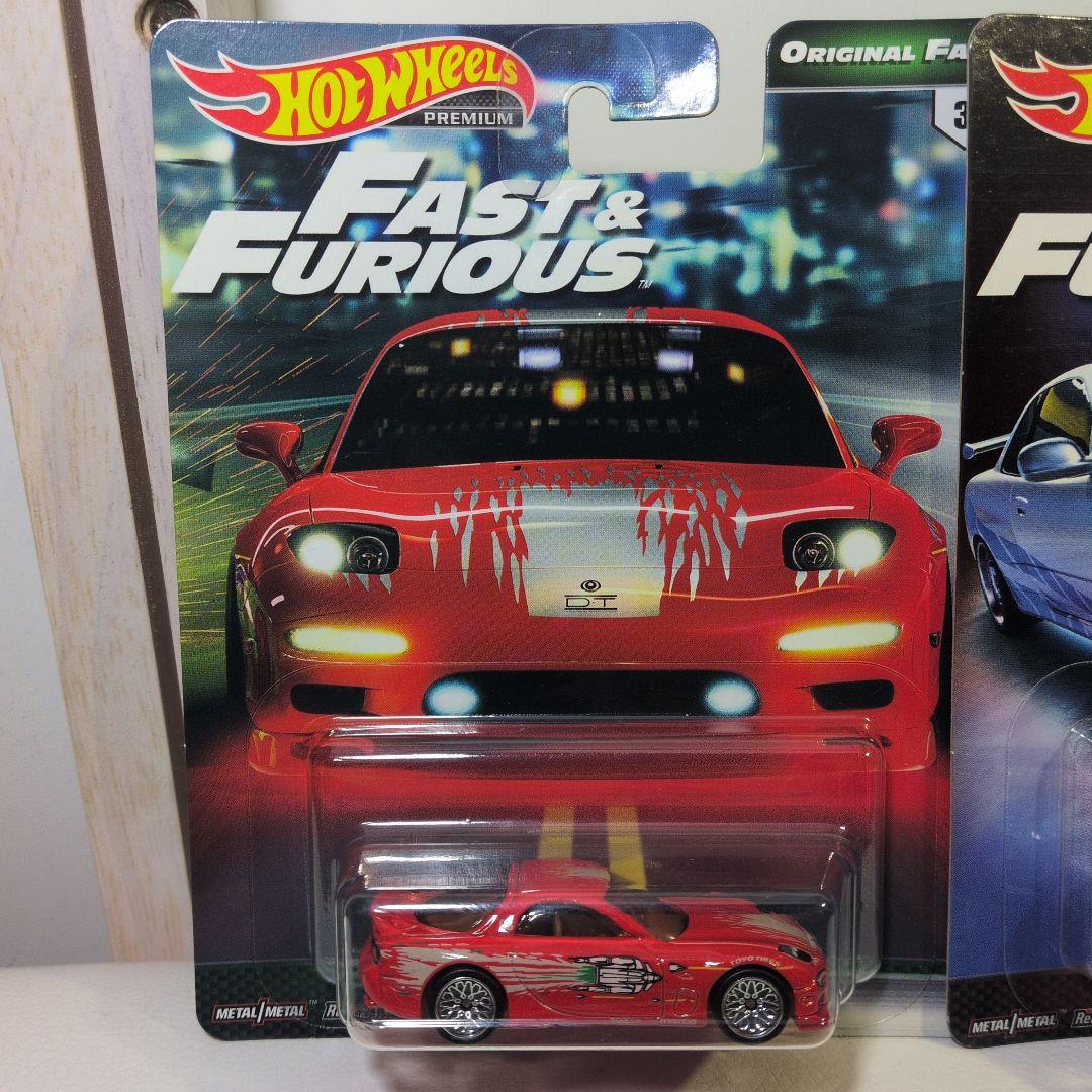 Hot Wheels Fast & Furious ミニカー4台セット