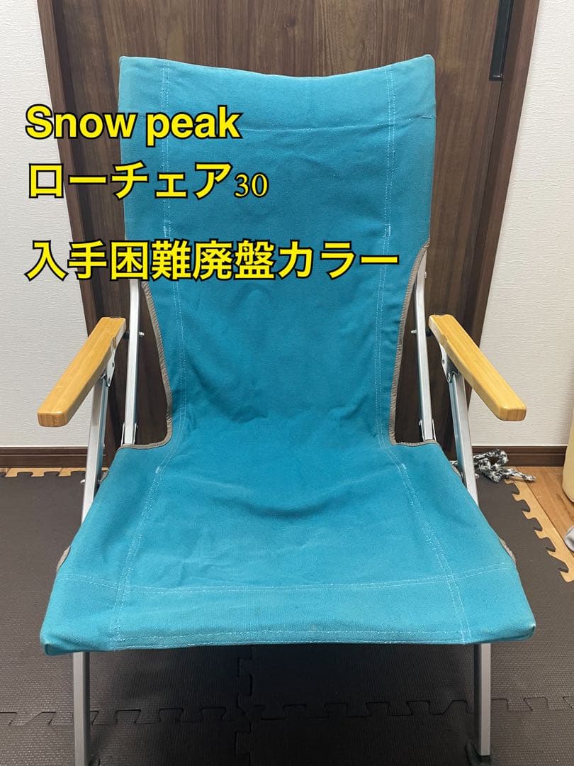  peak 入手困難 廃盤品カラー　ローチェア30