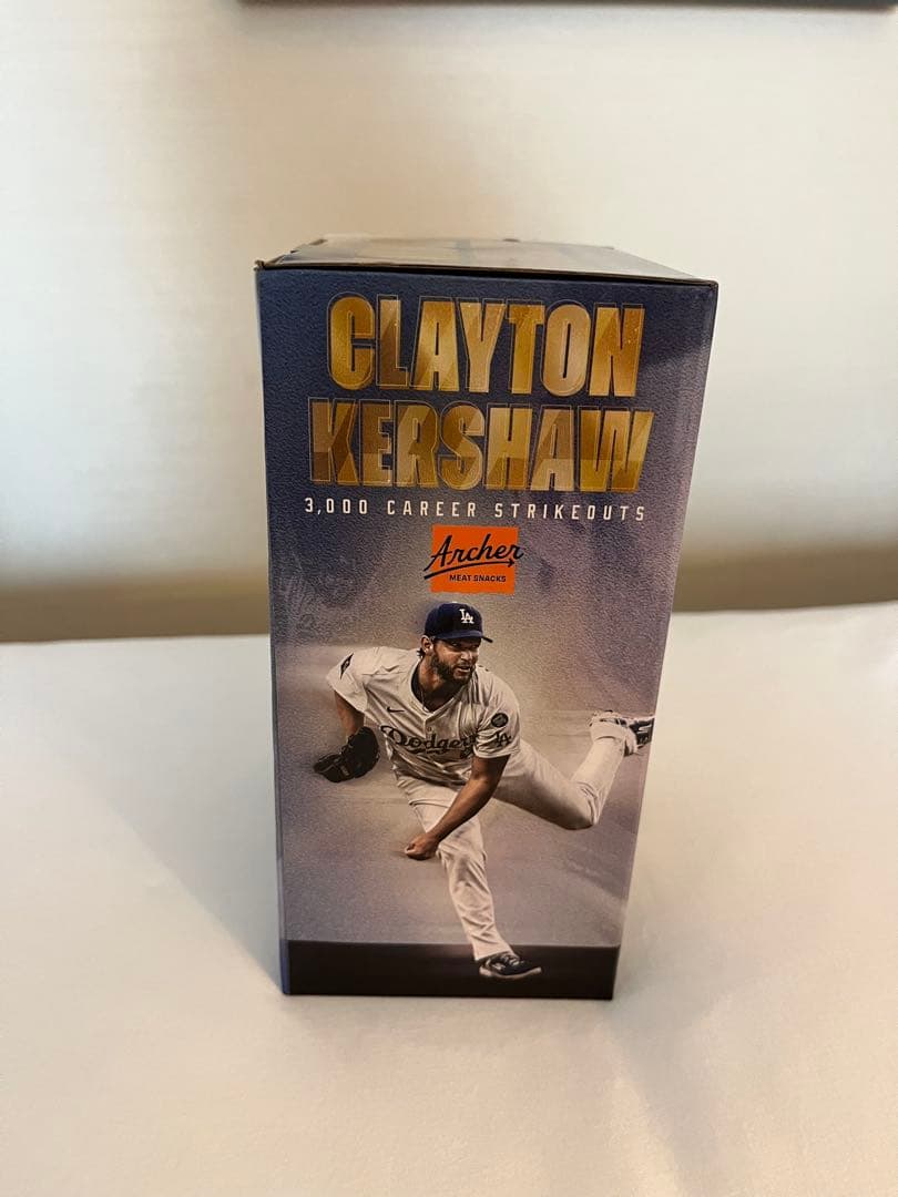 ドジャース・カーショー　3000奪三振ボブルヘッド　来場者配布品