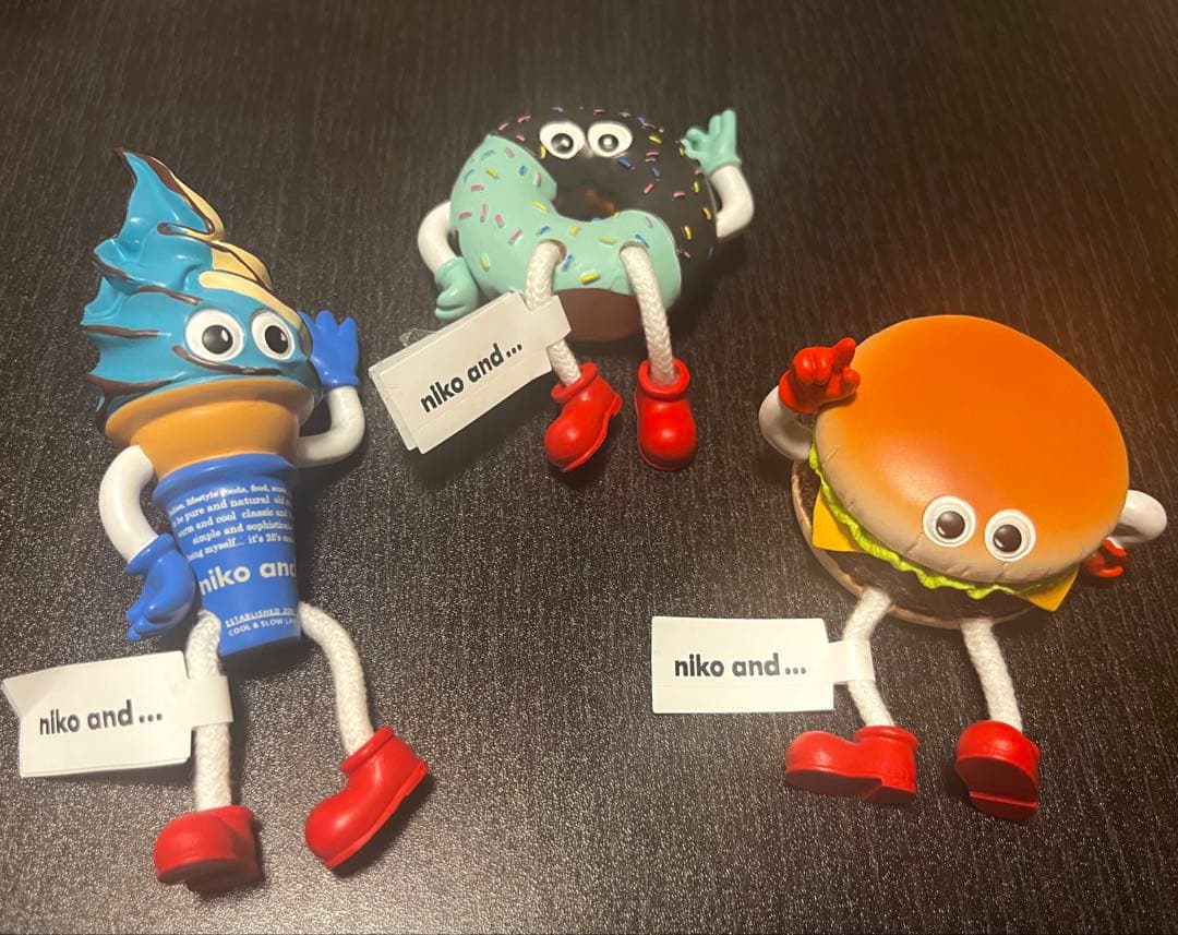 フレーバーズ　ニコアンド　お座りオブジェ　3点セット