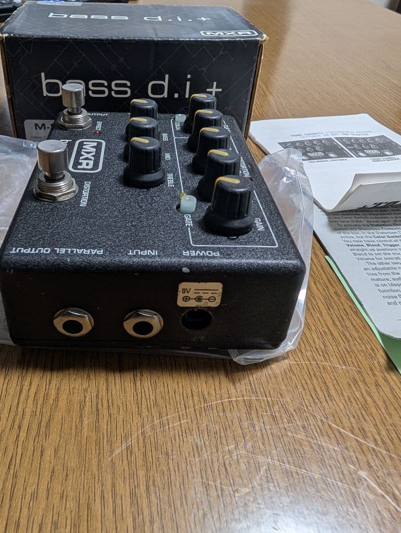 プリアンプ MXR bass d.i. + 、M-80 ベースプリアンプ
