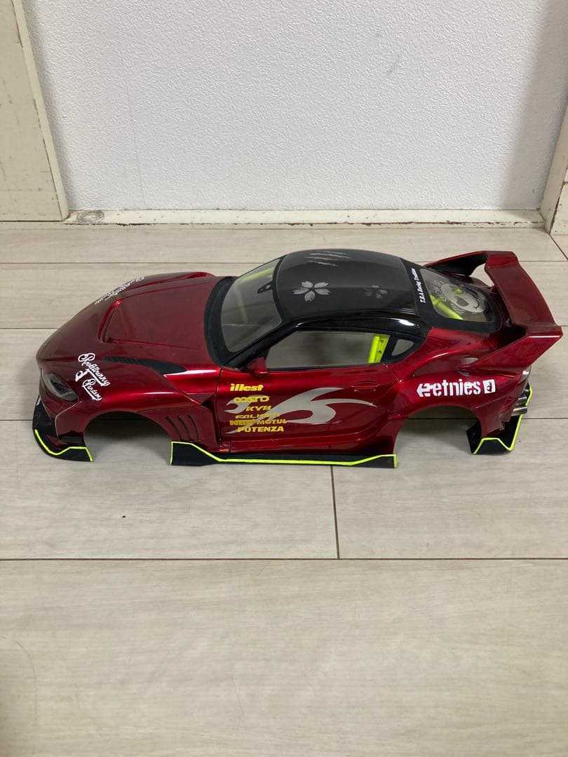 ラジコン　ボディ　スープラ　10/1