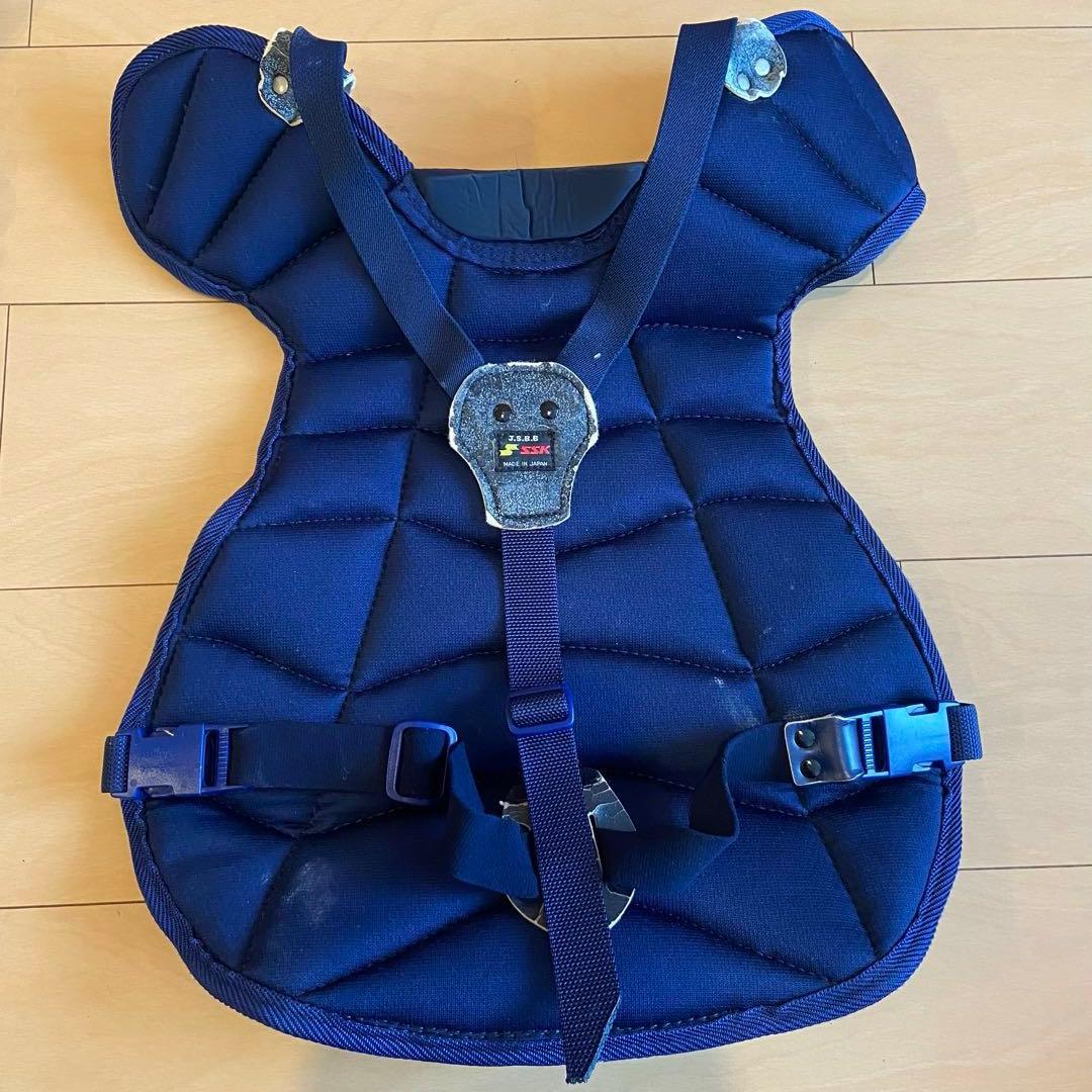 Mizuno キャッチャー防具セット JSBB ネイビー 軟式用