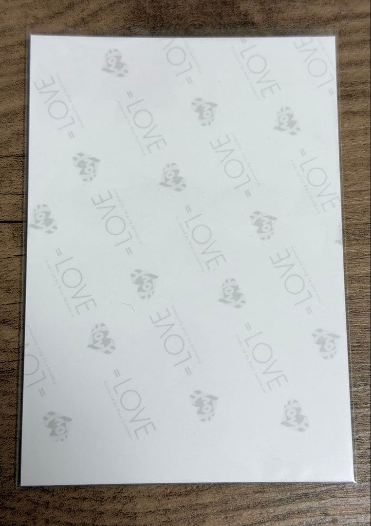 佐々木舞香 直筆サイン入り　生写真　個別　ポロシャツ　イコラブ　= LOVE