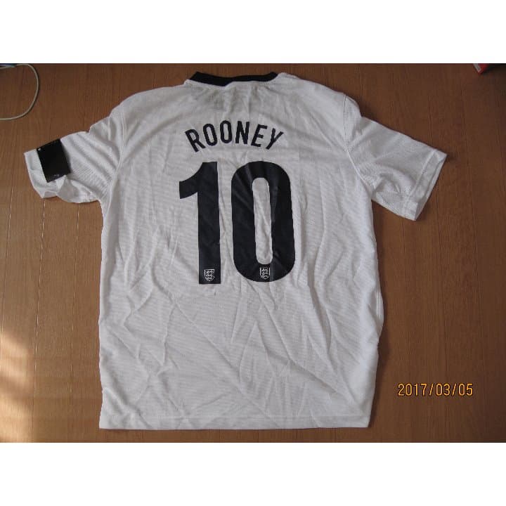 イングランド代表 ウェイン・ルーニー選手オーセンティック ユニフォーム