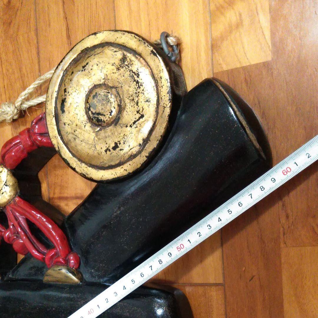 淀屋橋　欄干　木製　オブジェ　インテリア　壁飾り　文化　歴史　土産