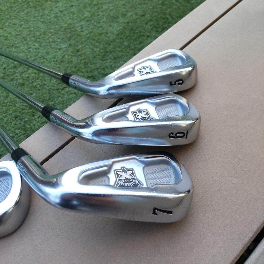 【超人気】 石川遼愛用 キャロウェイ Xフォージド 2009モデル 6本