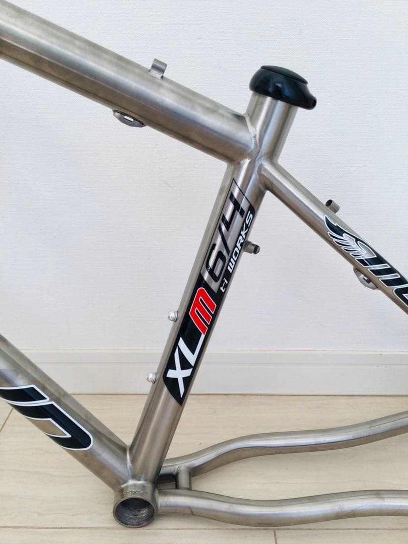 Merlin XLM 6/4 チタン WORKS MTB フレーム 最小S 新品