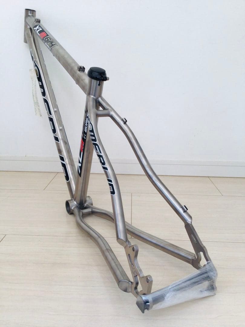 Merlin XLM 6/4 チタン WORKS MTB フレーム 最小S 新品
