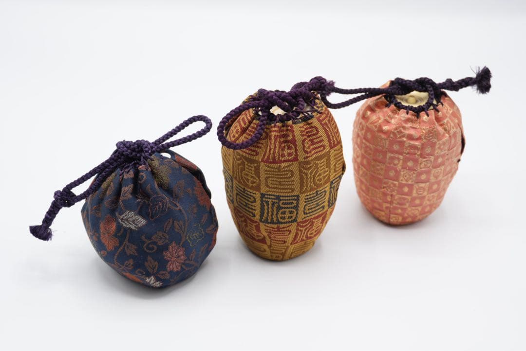 茶道具　茶入　仕覆付　3個セット