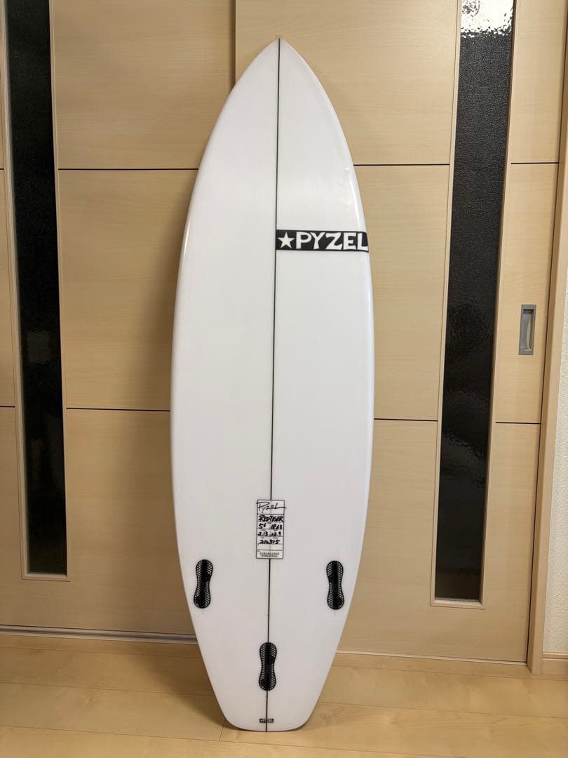 PYZEL RED TIGER 5'6\" ショートボード　パイゼル