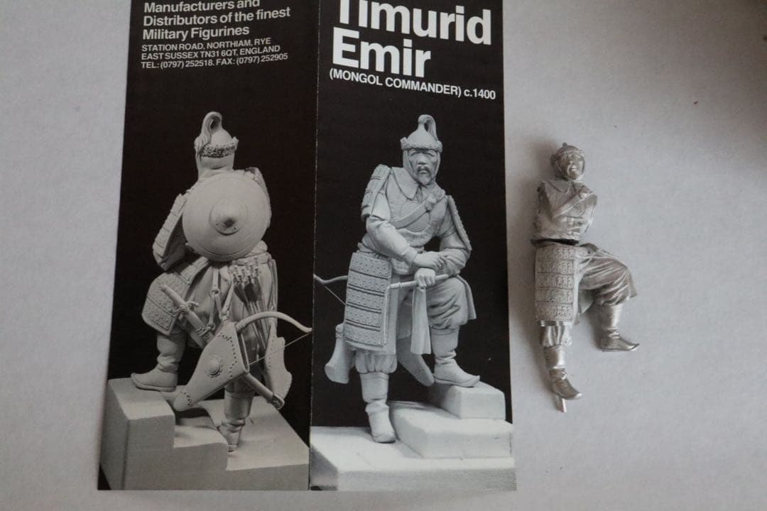 MFK2  90mmヒストリカルフィギュア モンゴル兵P.MILITAIRE社製