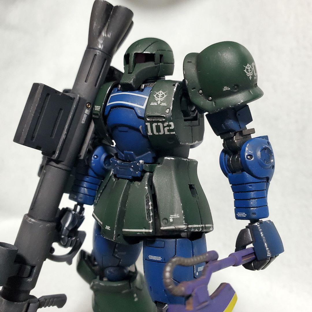 全塗装 完成品 ＨＧ 1/144 ザクI デニム／スレンダー2機セット