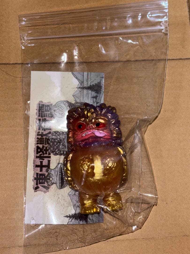 TOFU MONSTER とうふモンスター R-蒙 Rモン 蓄光 ソフビ 凍土