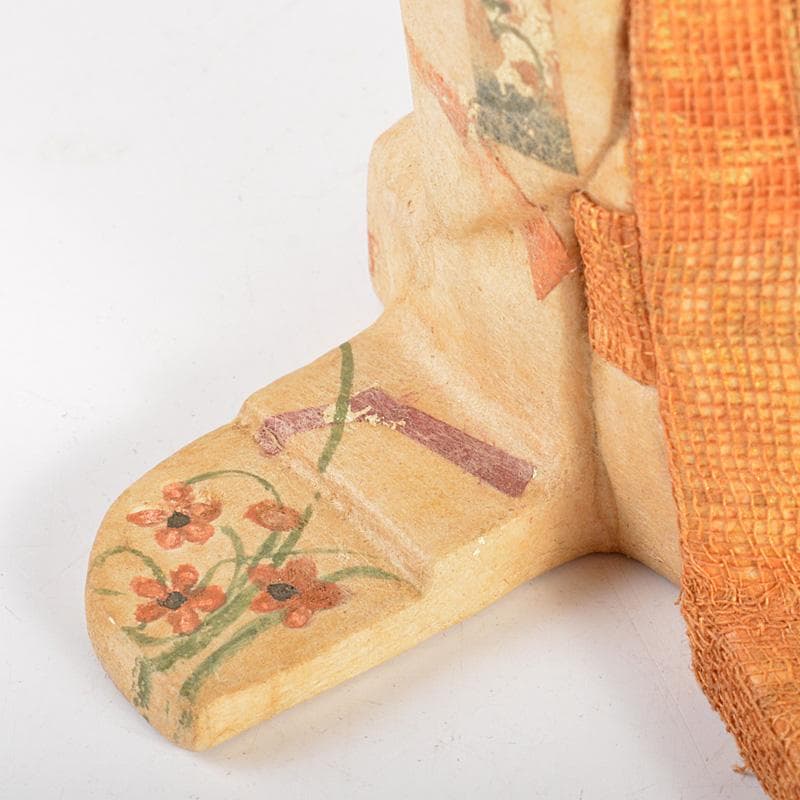 日本人形　木目込み人形　舞妓人形　在銘　時代箱付　C　6197