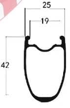 20インチ　451　チューブレス対応 カーボン　ホイール　DAHON　Tern