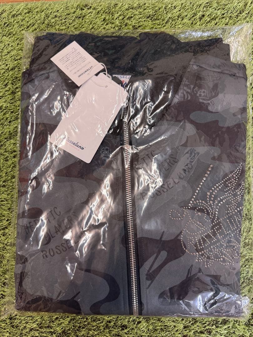 新品正規品【RUSSELUNO/4】スカジャン風ジャケット裏起毛フリースルチャ