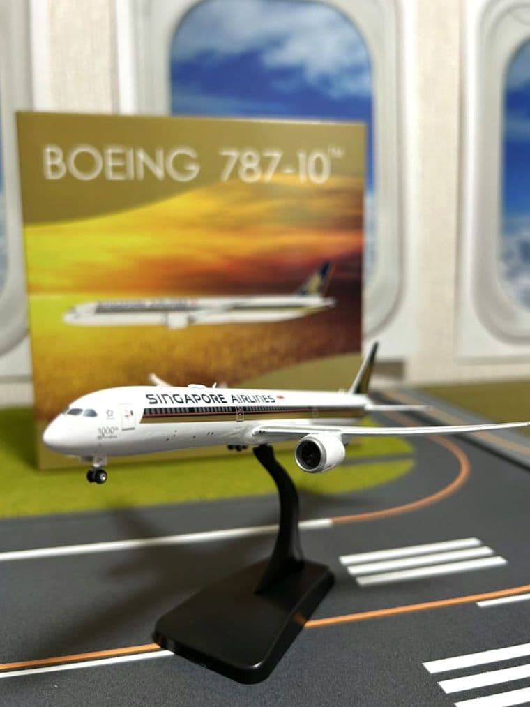 ☆シンガポール航空 B787-10 1000th特別塗装機 フェニックス