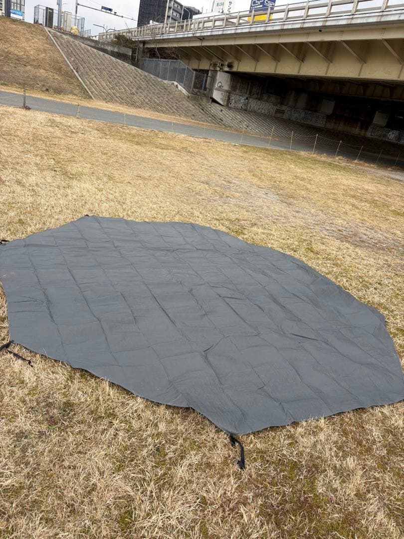 小川グロッケ12TC➕ハーフインナーテント、☆クリーニング、超撥水加工済