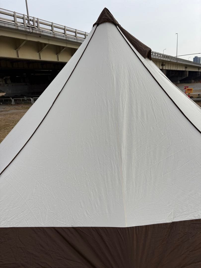 小川グロッケ12TC➕ハーフインナーテント、☆クリーニング、超撥水加工済