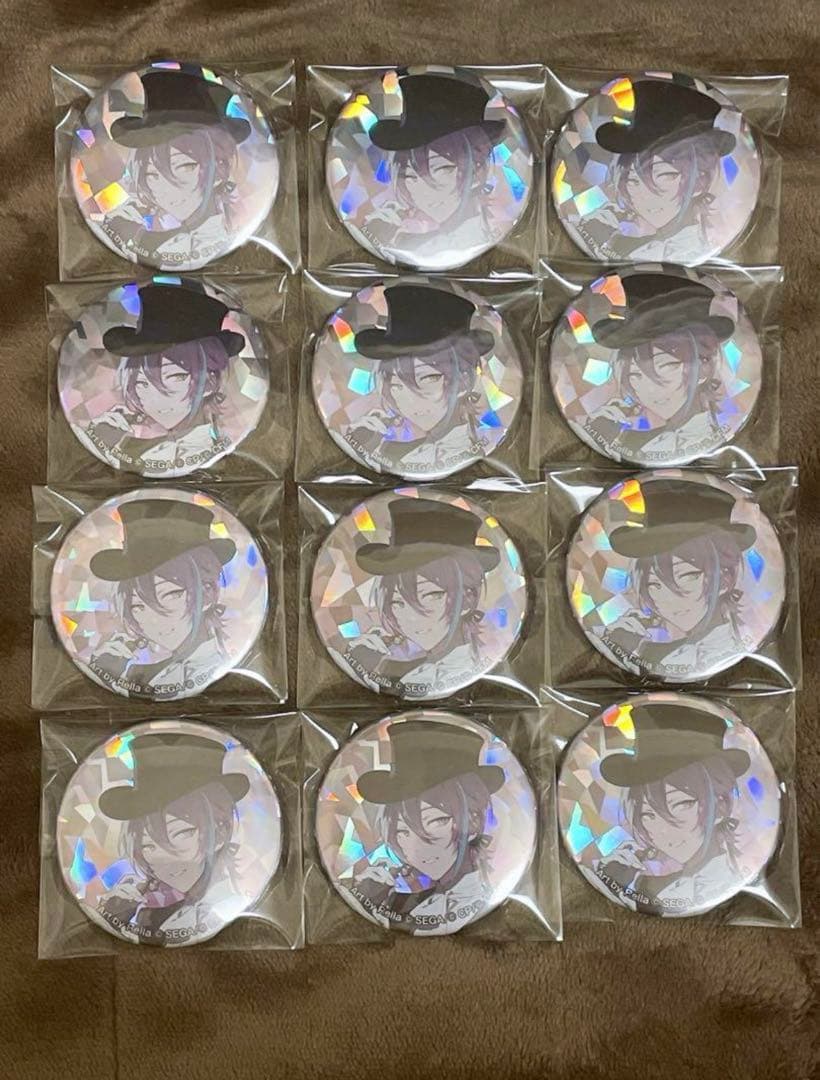 プロセカ 神代類 宝石 缶バッジ