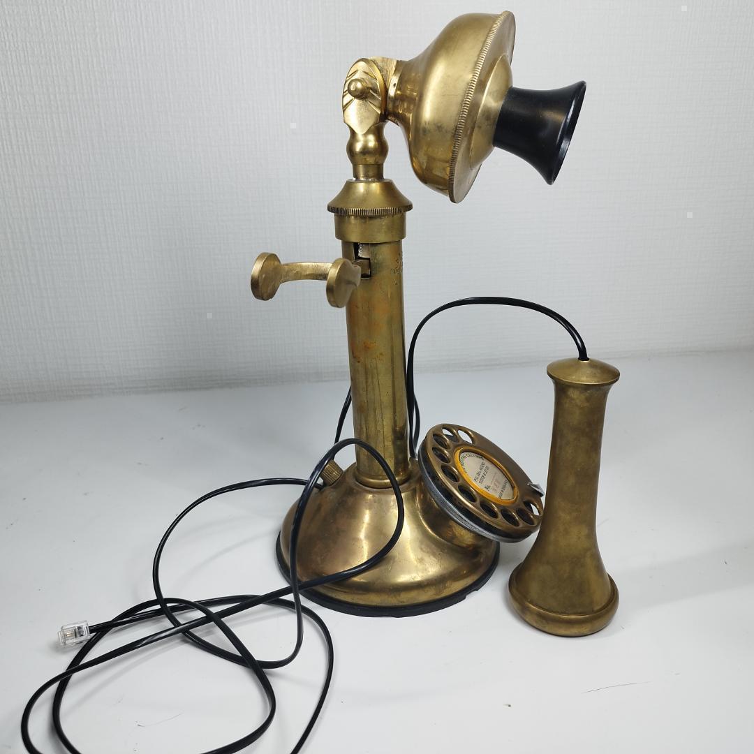 ゼネラル・エレクトリック 電話機 真鍮電話機 海外 雑貨 おしゃれ h7A1