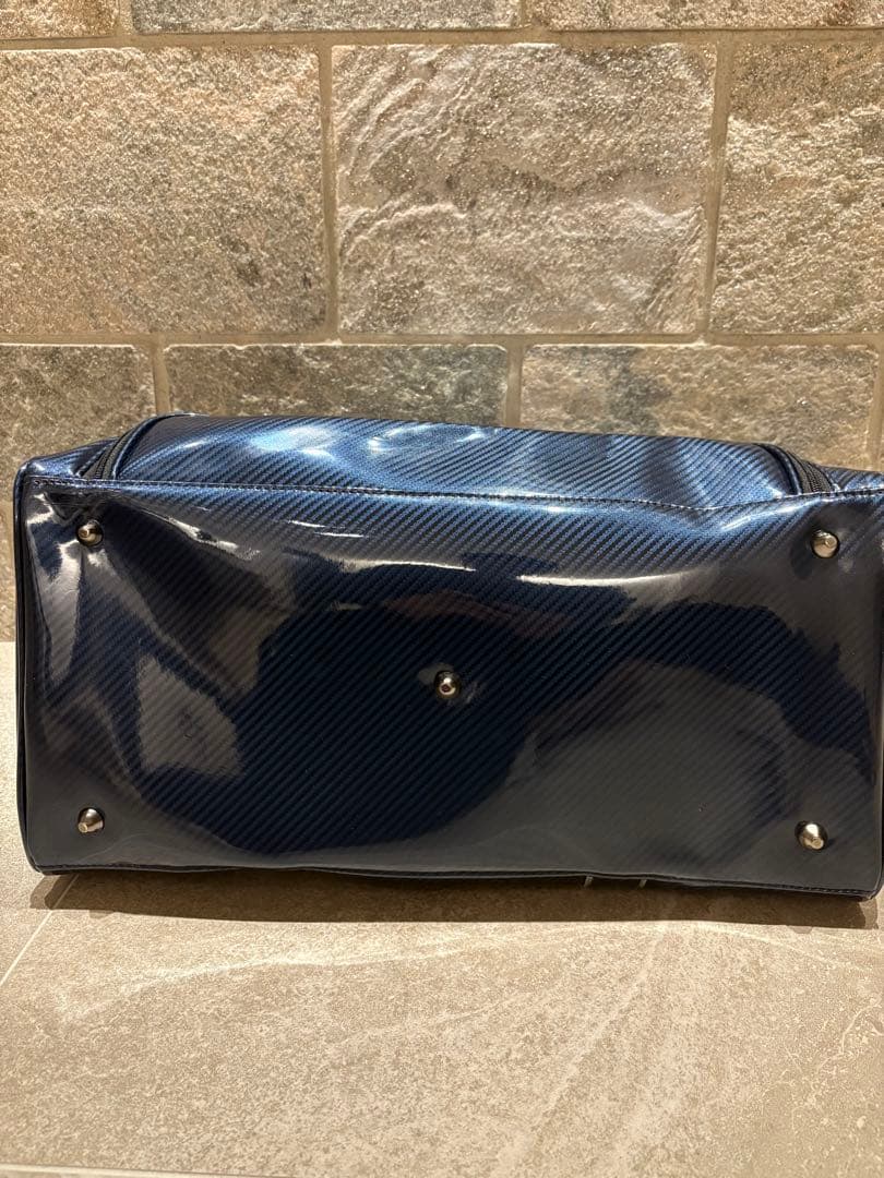 【希少】LEXUSエナメルボストンバッグ　美品