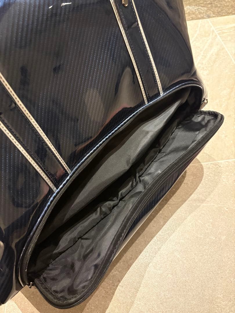 【希少】LEXUSエナメルボストンバッグ　美品