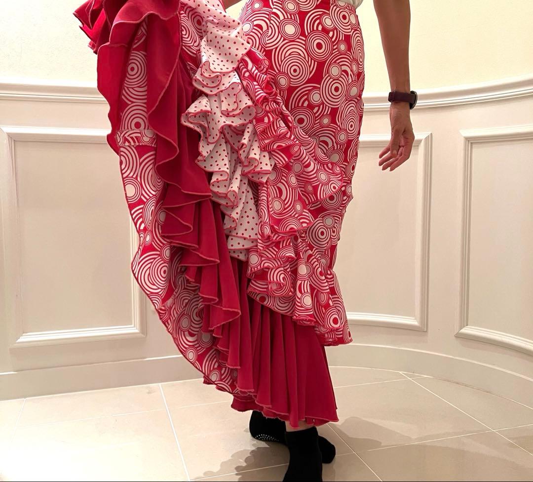 フラメンコ ブラウスとファルダのセット