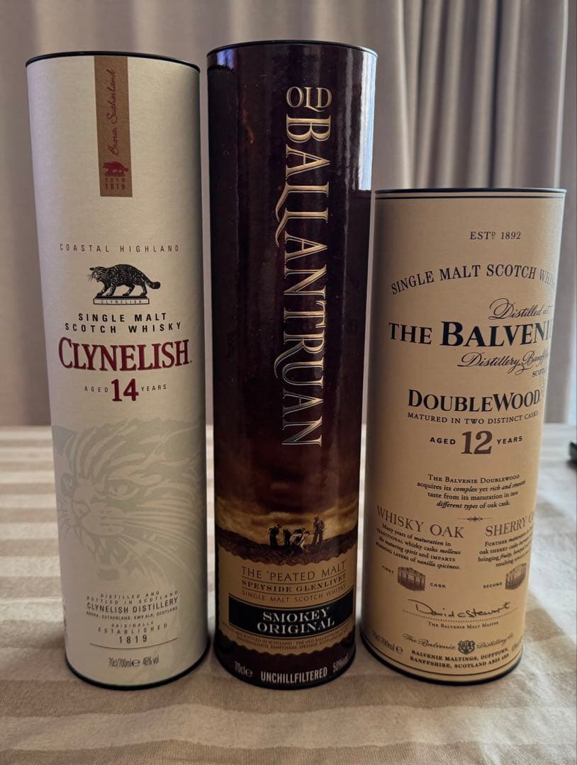 ウイスキー3本セット Clynelish 14年