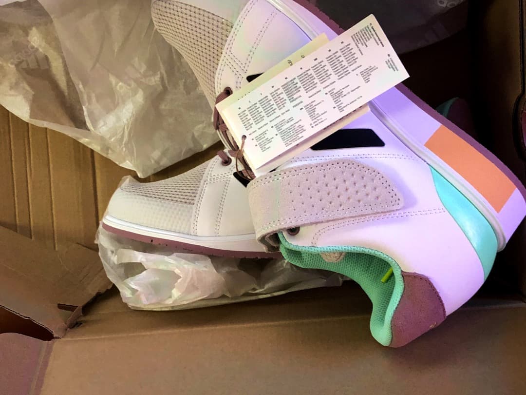 新品2025年USA限定adidasパワーウェイトリフティングシューズ25.5