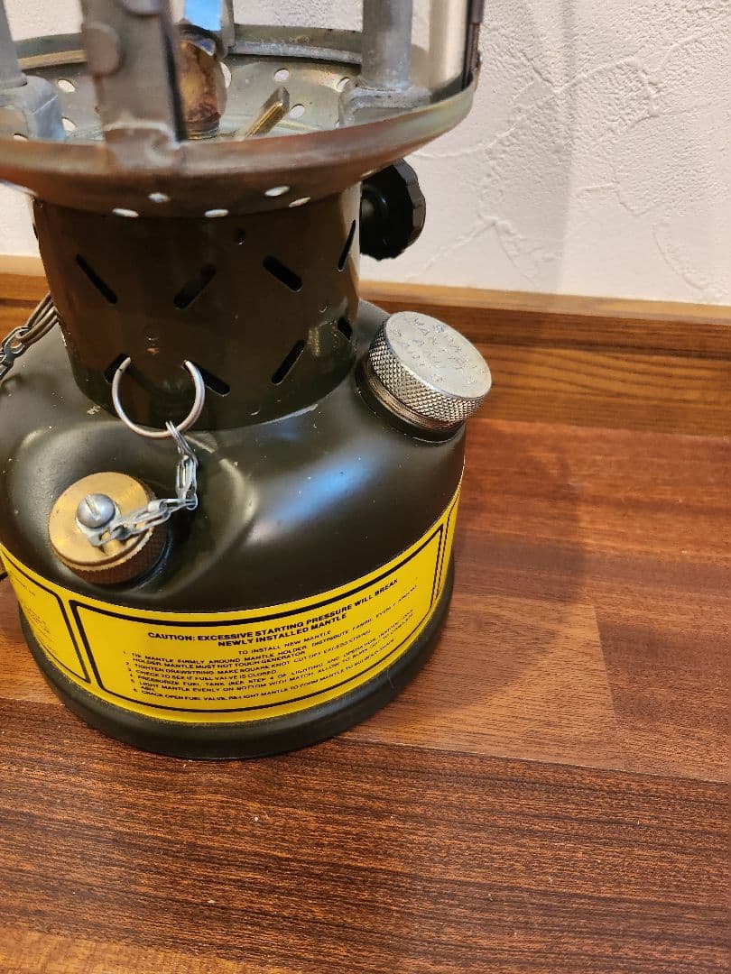 コールマン　SMP　252A　GIランタン　1987年製　デッドストック　軍幕