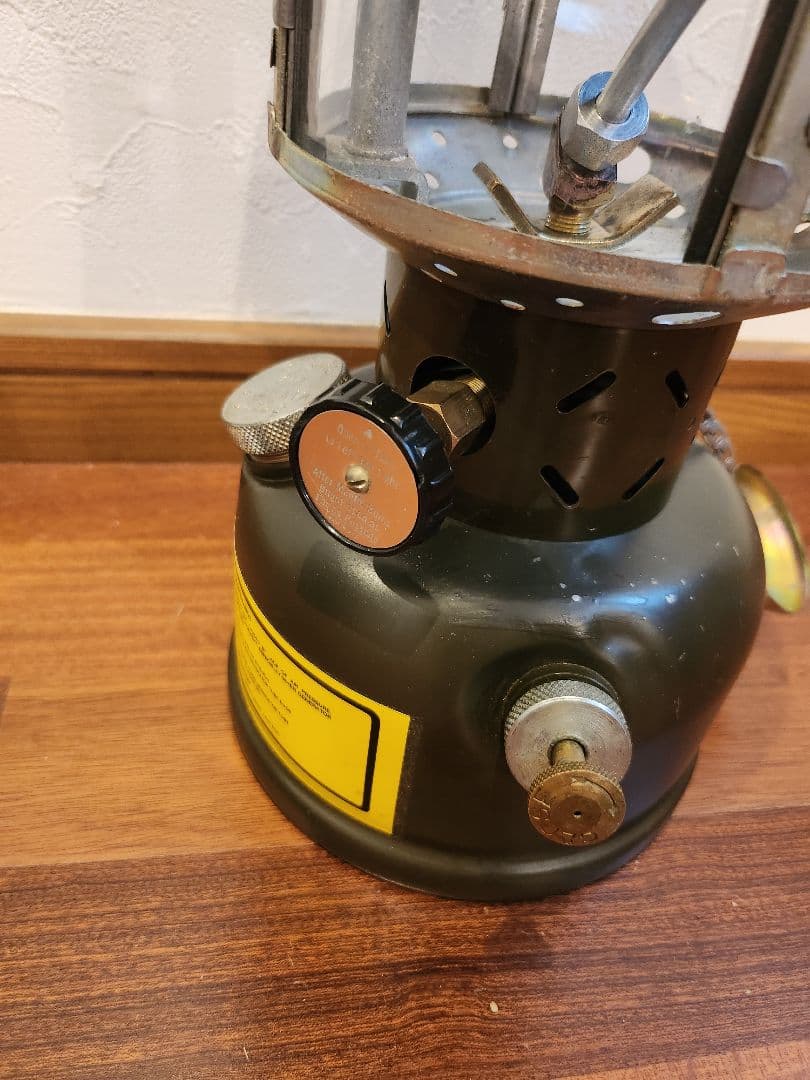 コールマン　SMP　252A　GIランタン　1987年製　デッドストック　軍幕