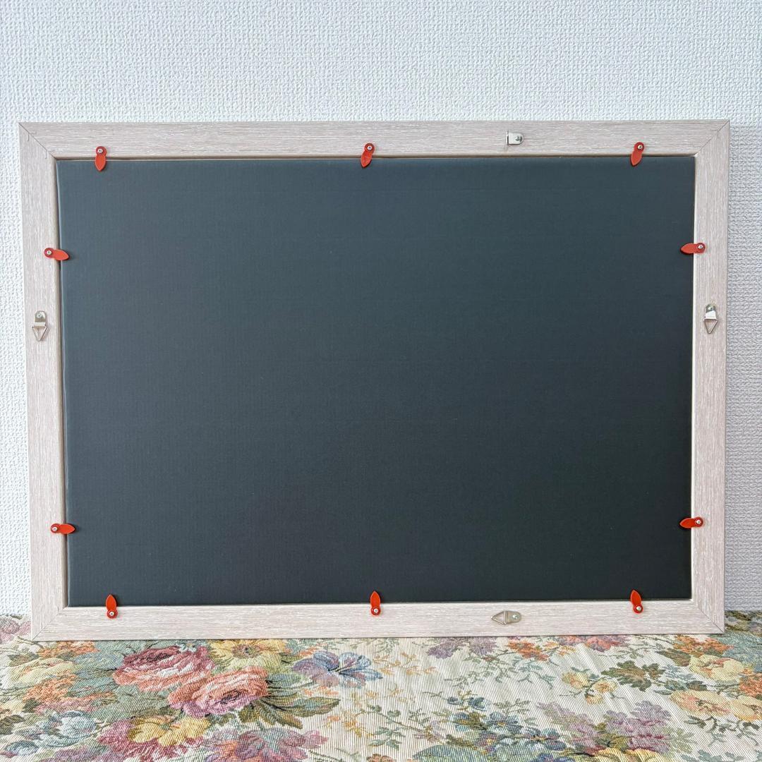 パステル画「ミモザ」（額付き）