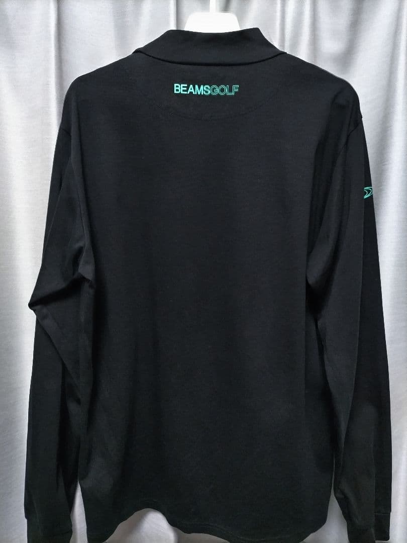 ビームスゴルフ　モックネック　黒
