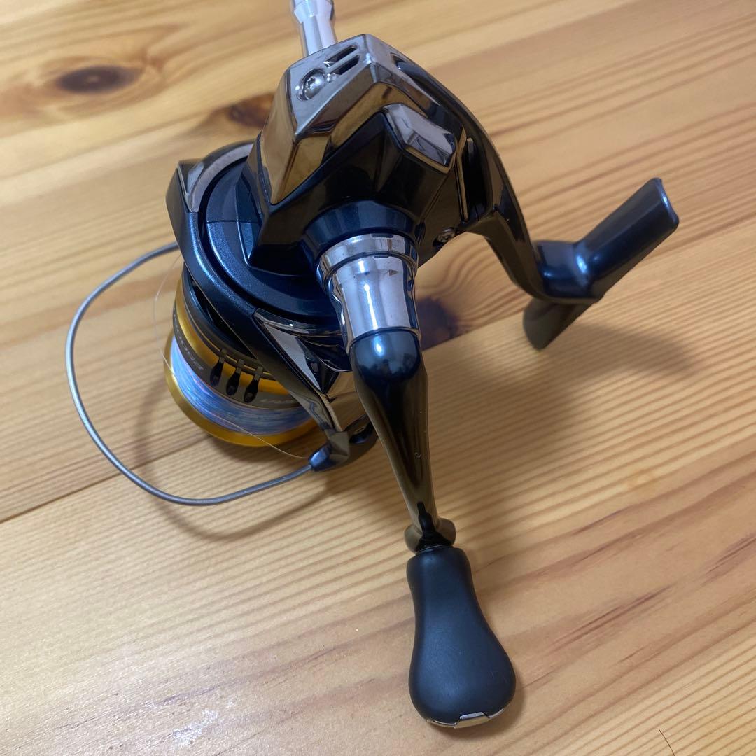 21アルテグラ　2500SHG スピニングリール　リールスタンド付