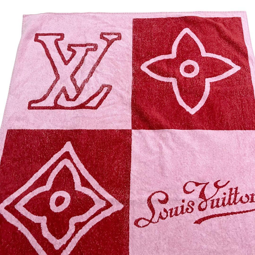 良品✨ ルイヴィトン 大判 ビーチタオル バスタオル ブランケット