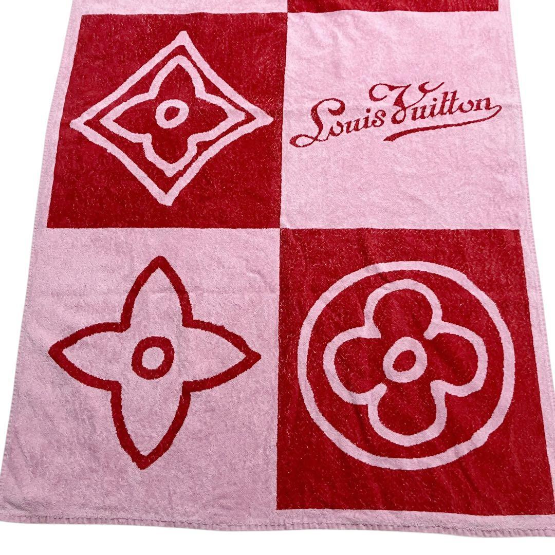 良品✨ ルイヴィトン 大判 ビーチタオル バスタオル ブランケット