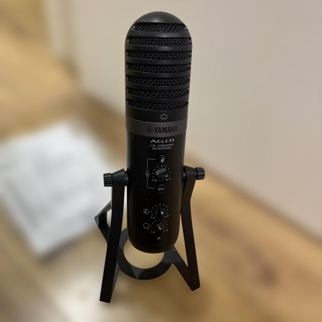 YAMAHA AG01 マイク ブラック 黒 ヤマハ