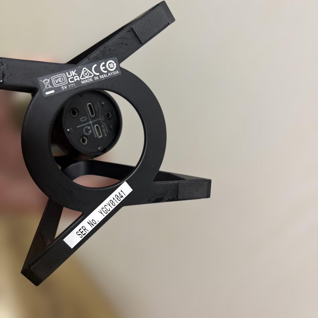 YAMAHA AG01 マイク ブラック 黒 ヤマハ